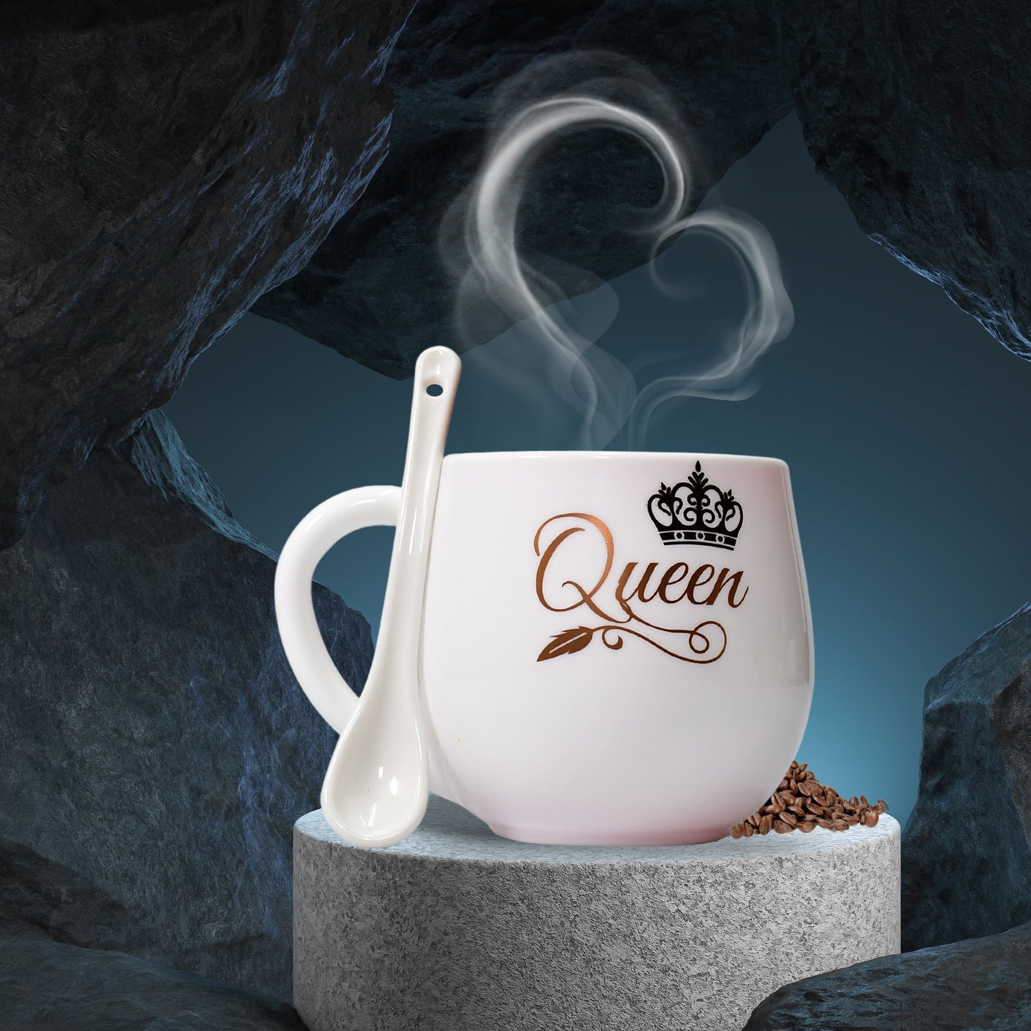 4975 Multi Design Coffee Mug With Spoon And Box Packing. Ceramic Mugs To Gift Your Best Friend Tea Mugs Coffee Mugs Microwave Safe. Wukusy