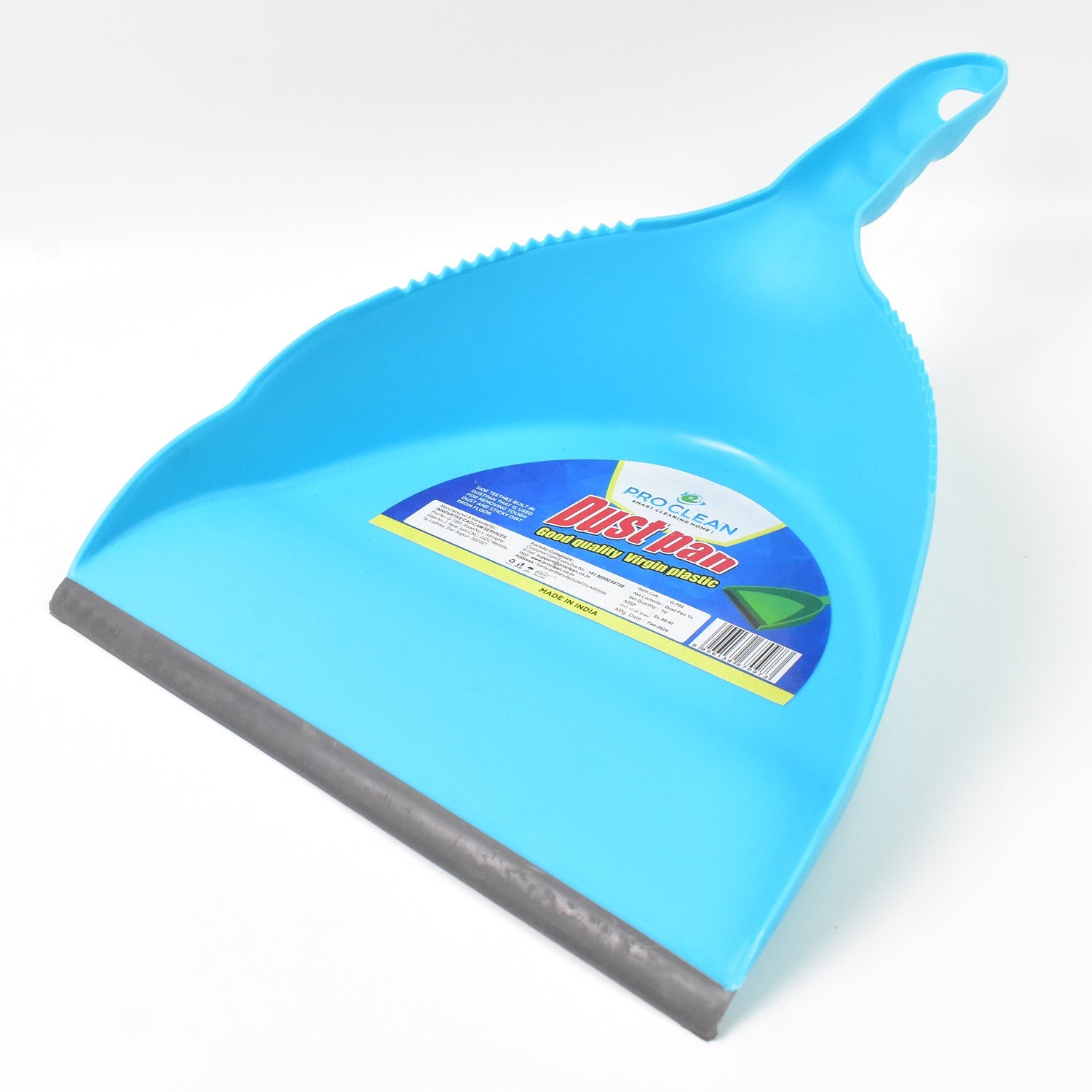 Heavy Plastic Dustpan With Handle (1 Pc) Wukusy