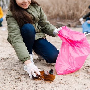 Biodegradable Garbage Bag Rolls 45x50 Cm (5 Pc)