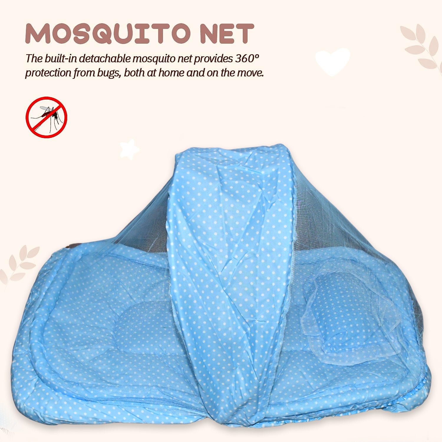 Multipurpose Baby Play Gym And Sleeping Mat (Mix Design  1 Pc) Wukusy