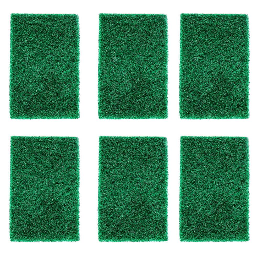 3438 Scrub Sponge Cleaning Pads Aqua Green Wukusy
