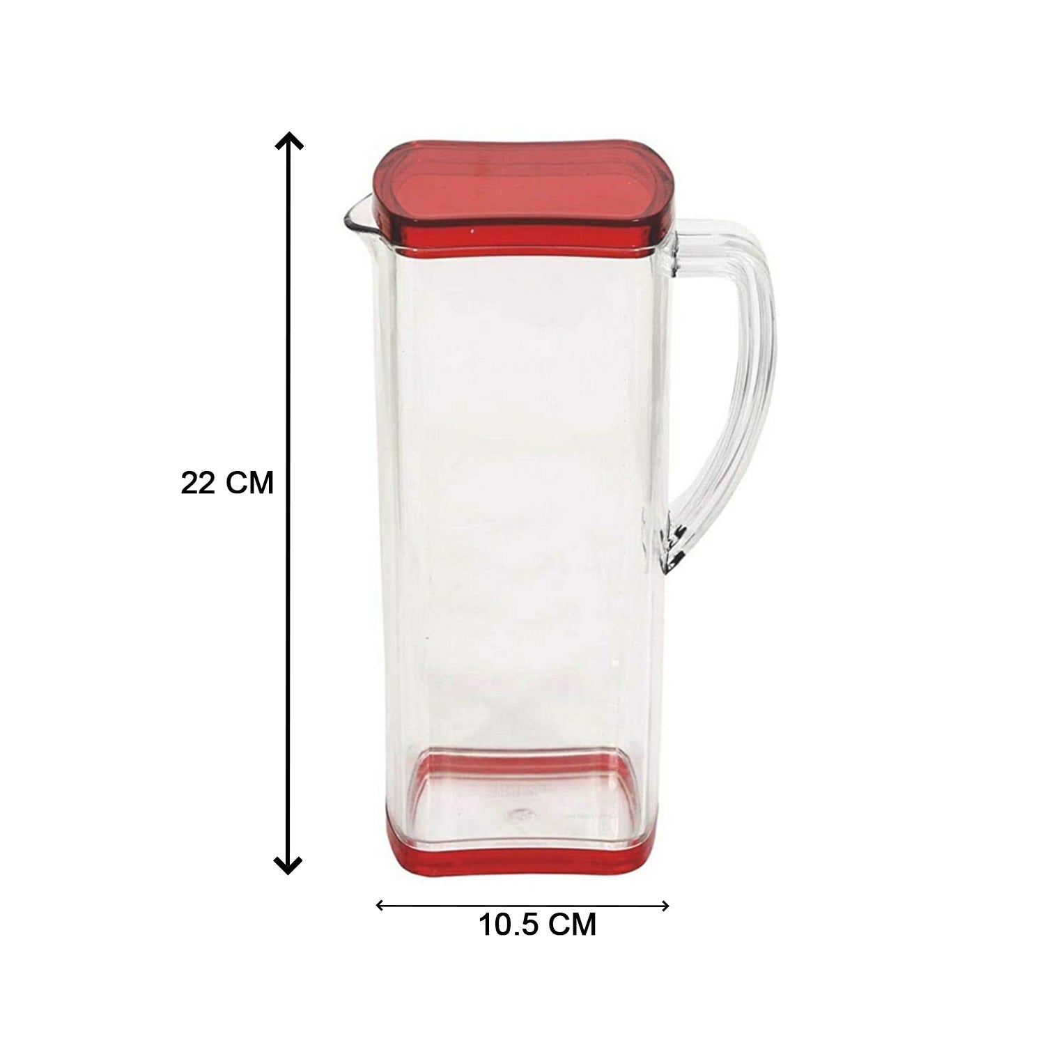 2789 2000ml Square Jug For Carrying Water And Types Of Juices And Beverages And All. Wukusy