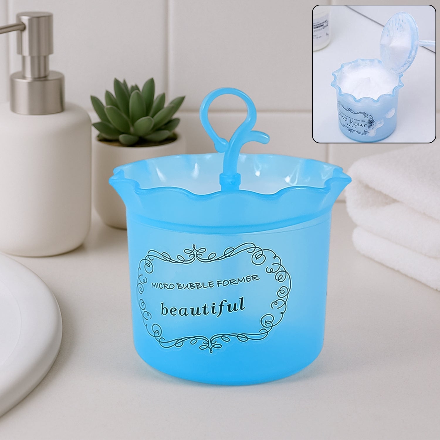 Micro Bubble Foaming Face Cleanser Cup Wukusy