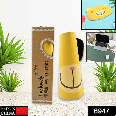 6947 Electric Heat Mouse Pad Table Mat Heating Mouse Pad Keep Warm Hand For Office Computer Desk Keyboard Winter Wukusy