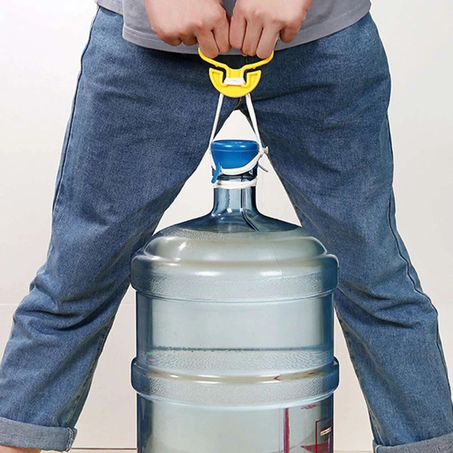 9331 Portable Shopping Bag Handle Holder Household Plastic Bag Hook Kitchen Supplies Carrier Holds Plastic Reusable Grocery Bags Holder Portable Bag Carrier Multifunctional (2pc) Wukusy