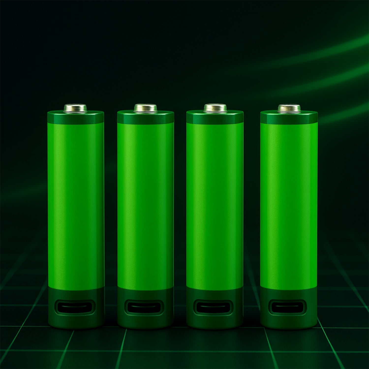 Rechargeable Usb Lithium-ion Batteries (4 Pc) Wukusy