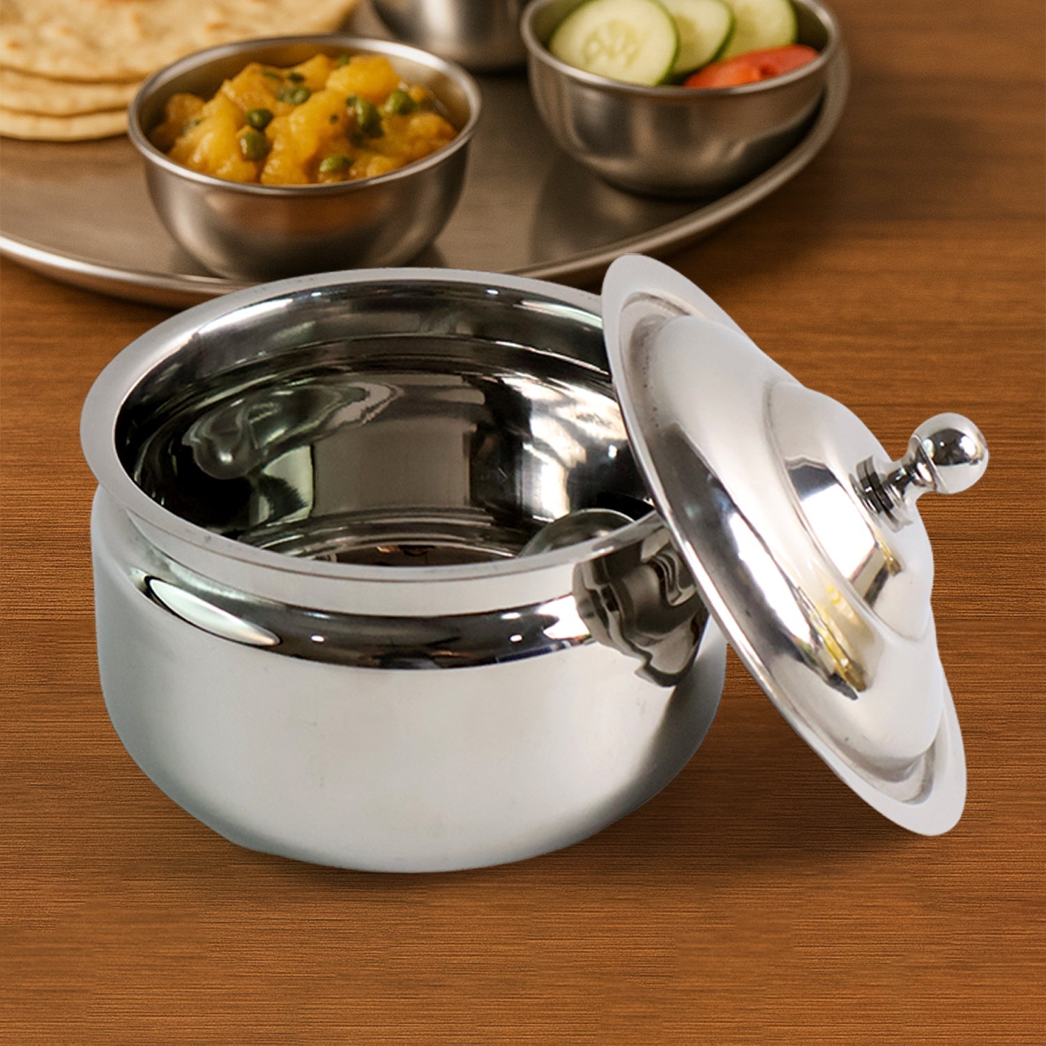 Premium Stainless Steel Ghee Pot Wukusy