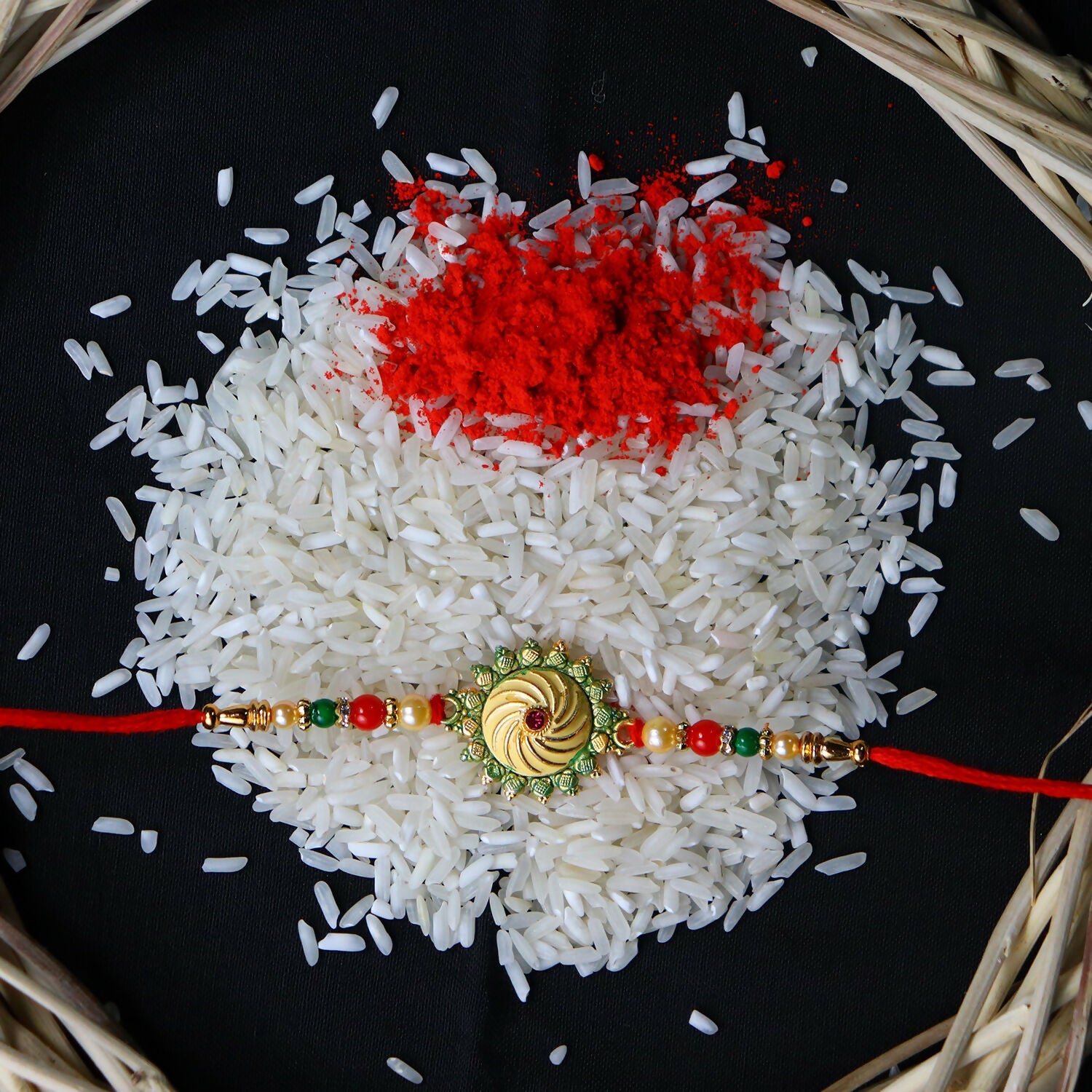 Round Shape Rakhi Wukusy