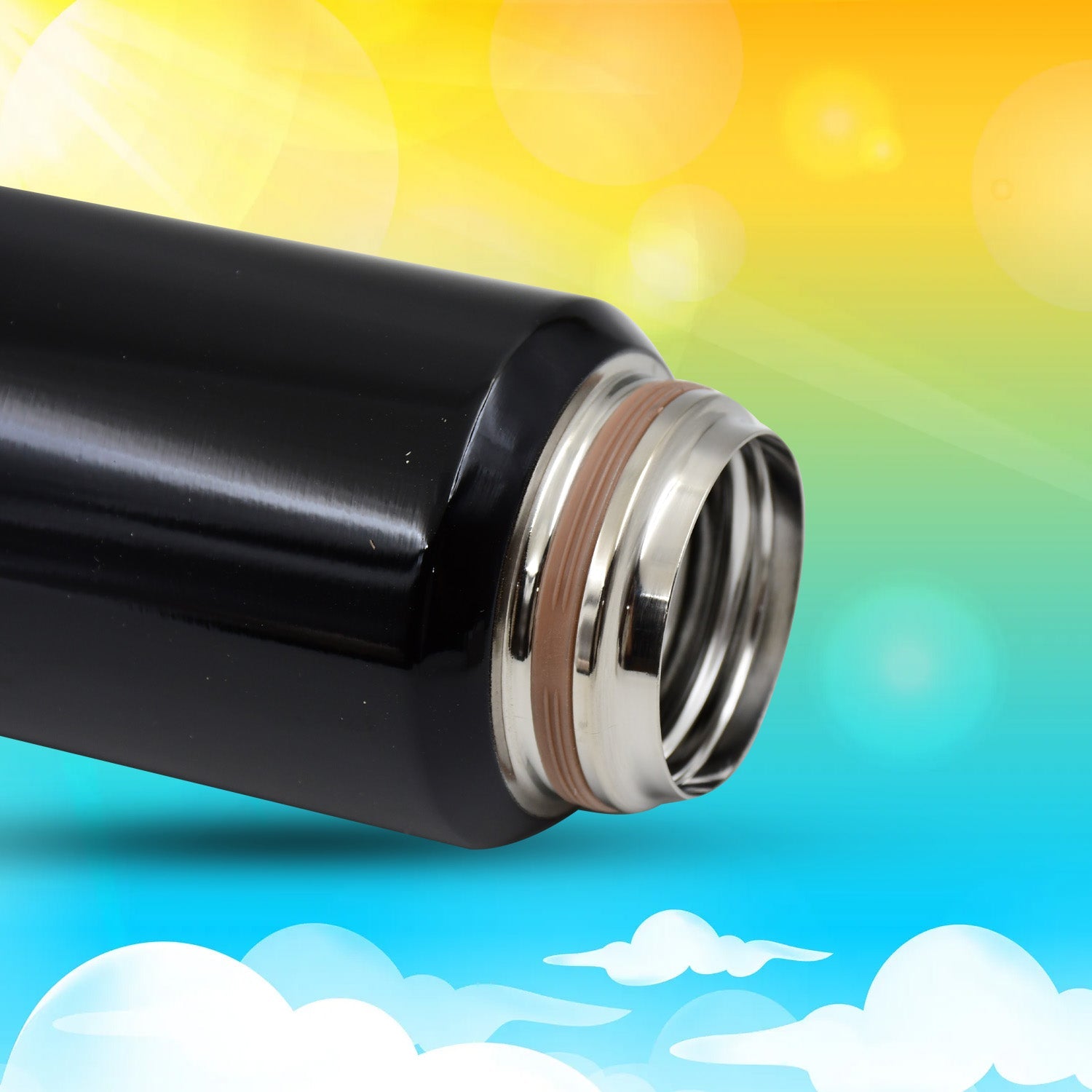 Double Walled Insulated Hot And Cold Water  Tea  Coffee Thermal Bottles (600 Ml) Wukusy