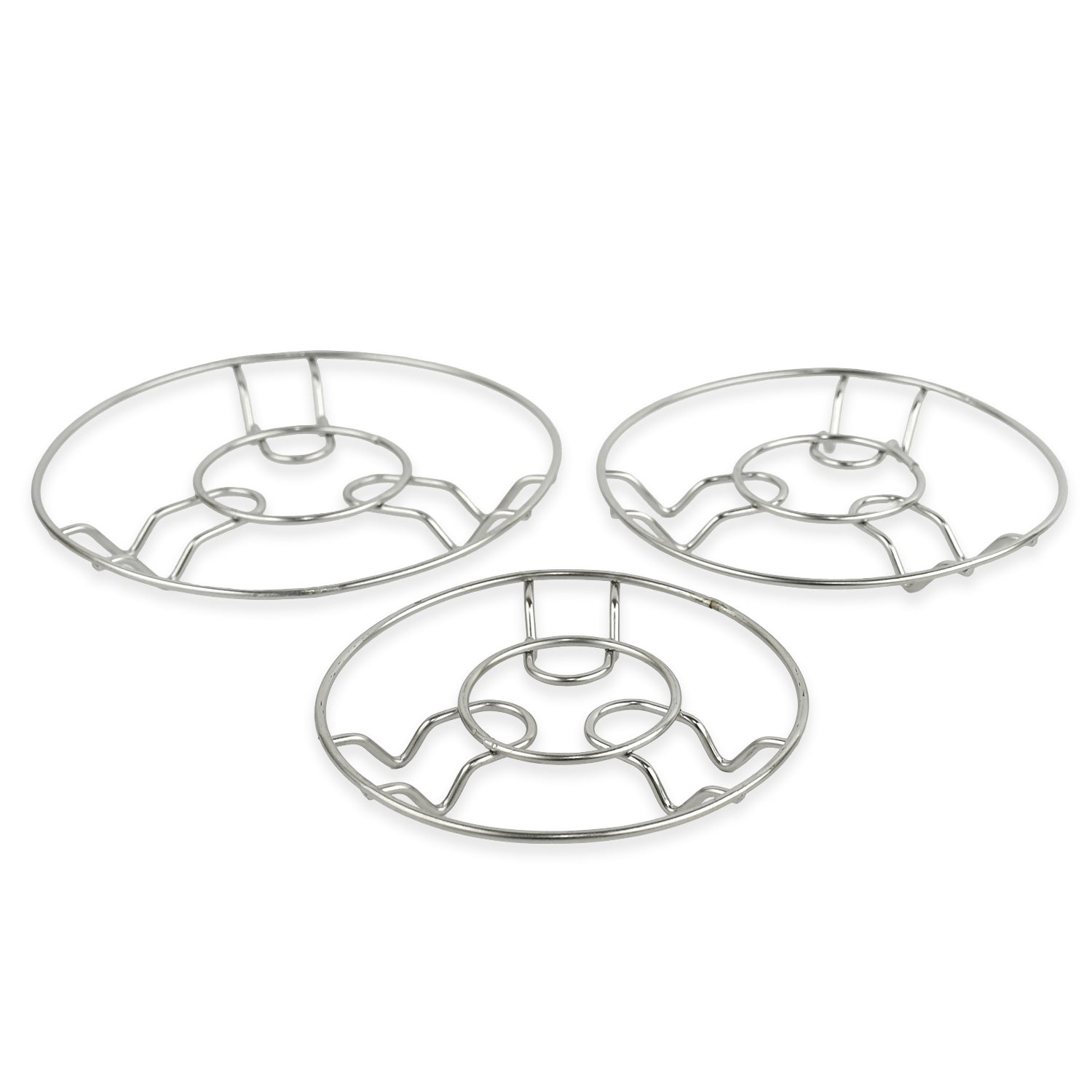 Apex Stainless Steel Wire Hotmate Trivet Stand Set Of 3 Wukusy