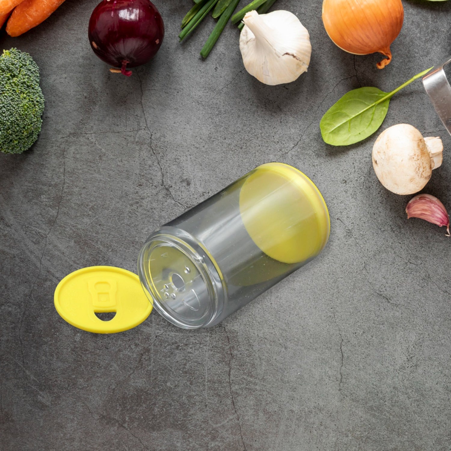 5789 Salt Bottle Salt Dispenser With Opener  Salt Shaker Pack Of 1 Seasoning Shaker High Quality Plastic Bottle For Home Cooking Picnic Camping Ration Salt Shakers (4 Pc Moq) Wukusy