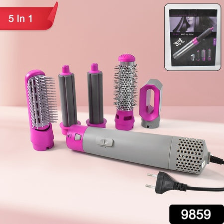 5 In 1 Hair Dryer Brush Multifunctional Hot Air Styler Hair Tools Wukusy