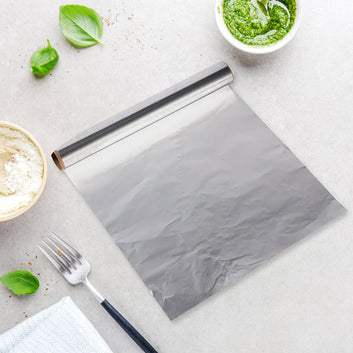 5989 Premium Quality Food Grade Aluminum Foil Roll Heavy Duty Non Stick Thick Aluminum Foil Sheet Baking Grilling Tool 72mtr (1pc)