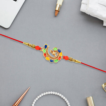 Modern Peacock Style Rakhi Wukusy
