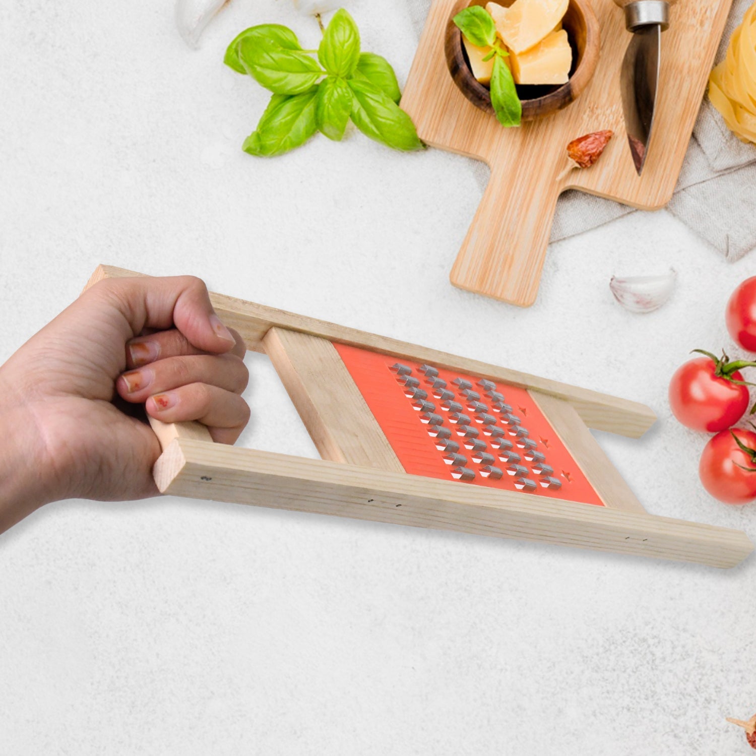 Cucumber Vegetable Slicer Salad Kitchen Wooden Shredder Cutter Grater Slicer Wukusy