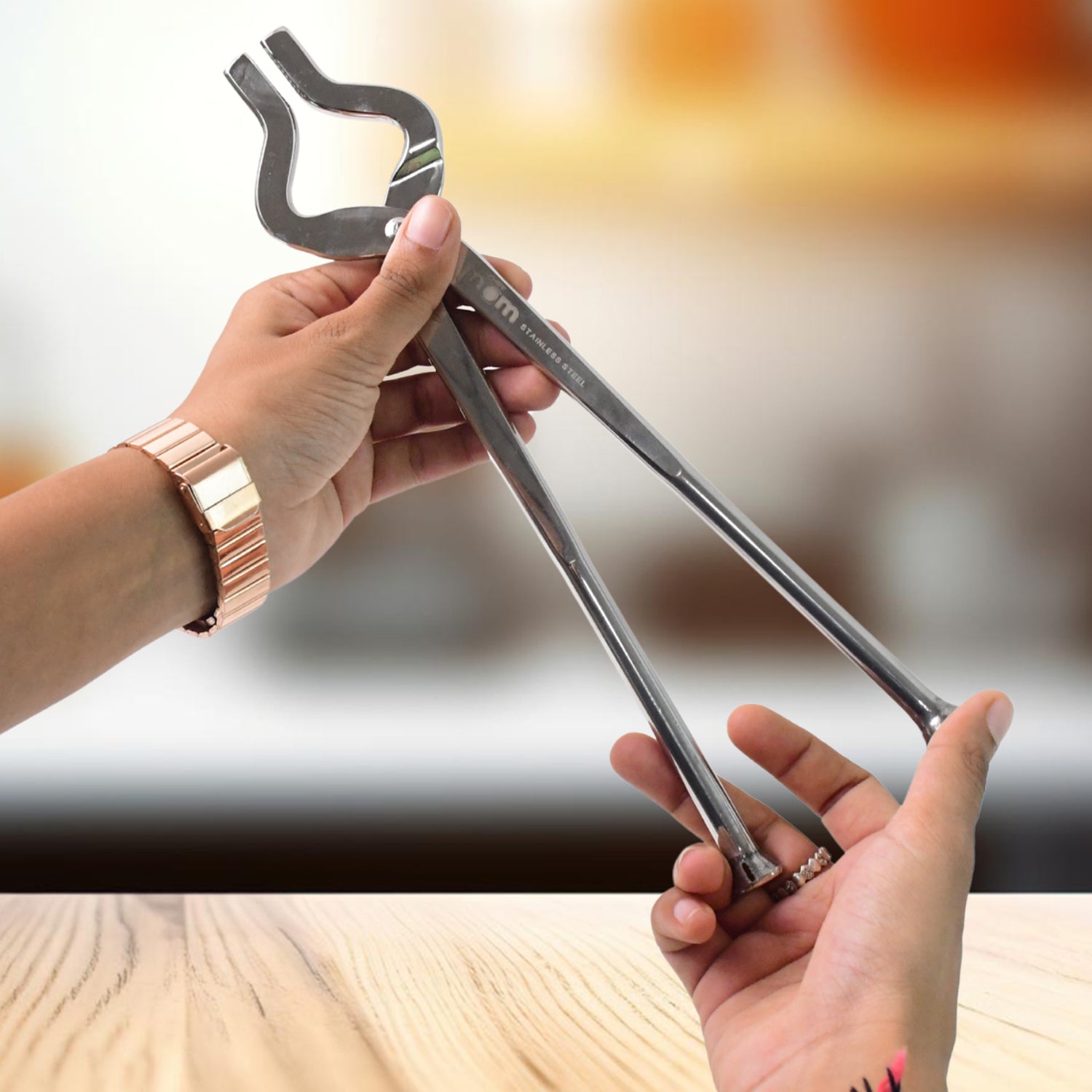 Supermom Stainless Steel Full Round Pincer Wukusy