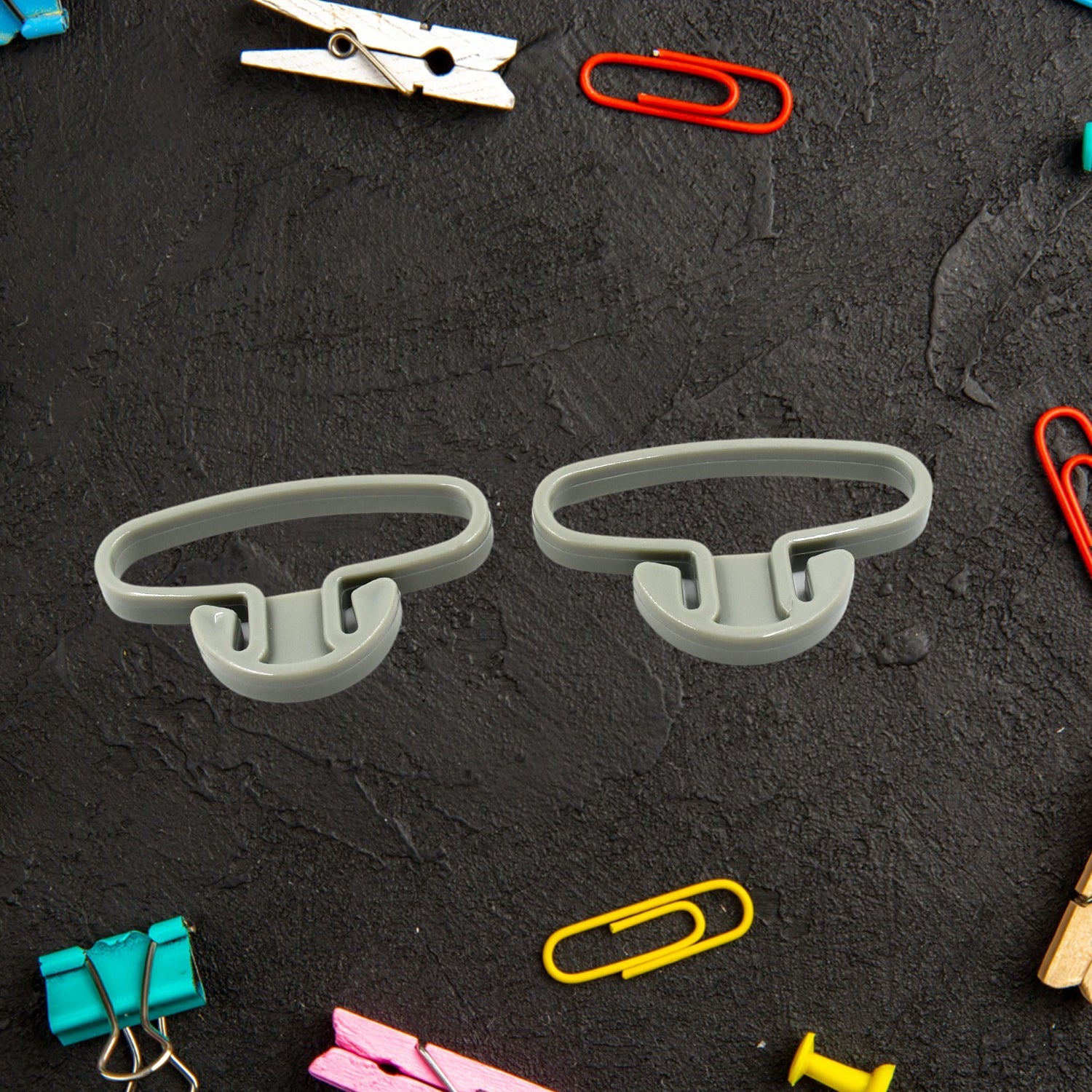 9331 Portable Shopping Bag Handle Holder Household Plastic Bag Hook Kitchen Supplies Carrier Holds Plastic Reusable Grocery Bags Holder Portable Bag Carrier Multifunctional (2pc) Wukusy