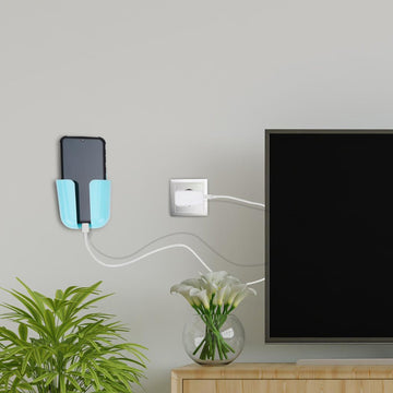 6124 Wall Mounted Storage Box Remote Storage Organizer Case (Multicolour) Wukusy