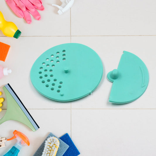 4093 Drain Cover Round Rubber Anti-odor Floor Drain Shower Waste Water Drainer Bathroom Filter Kitchen Sink Filter Silica Gel Hole Bath Plug For Toilet Kitchen Balcony 1pcs