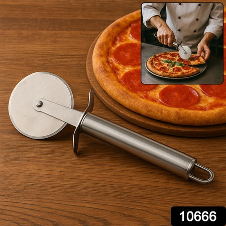 Premium Stainless Steel Pizza Cutter Wheel With Sharp Blade Wukusy