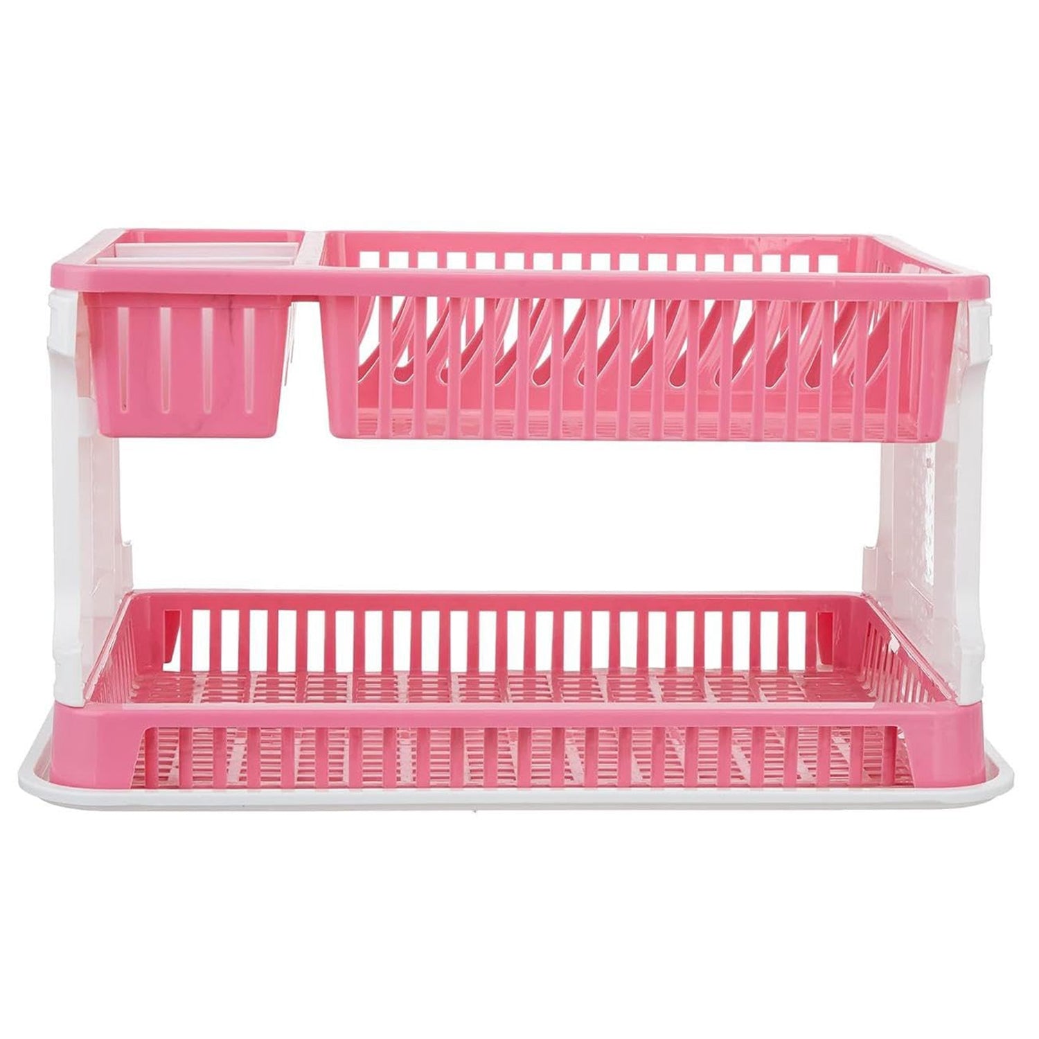 Plastic Kitchen Organizer Rack With Water Storing Tray Wukusy