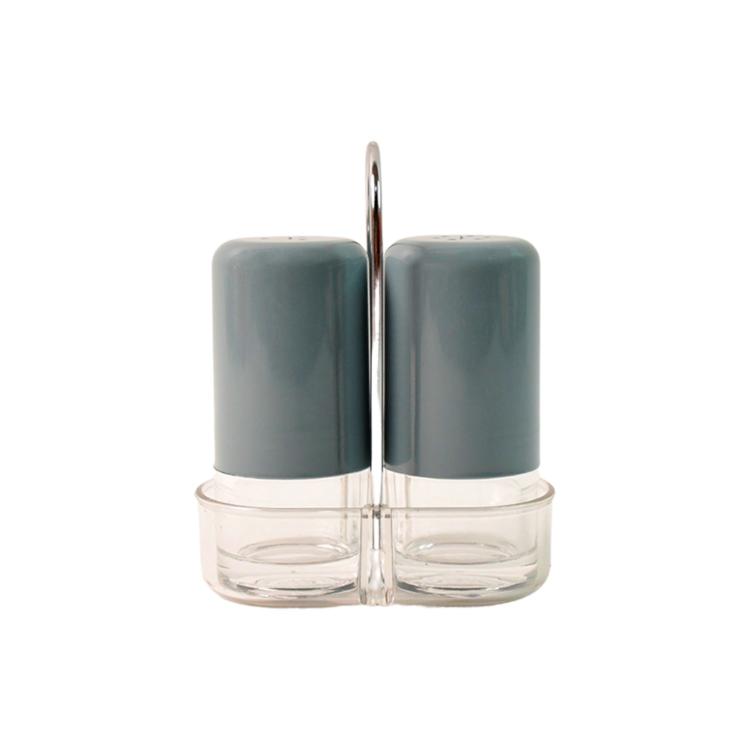 Apex Victory Salt  Pepper Dispenser Set  2 Pcs Acrylic Seasoning Shaker Wukusy