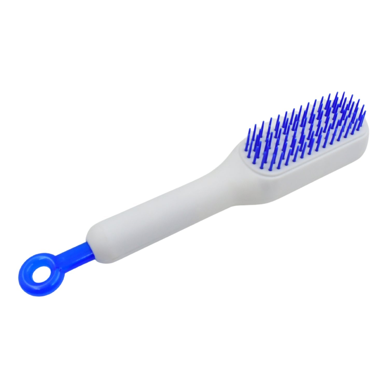 13947 Self-cleaning Hairbrush Self-cleaning Anti-static Detangling Massage Comb One-pull Clean Scalable Rotate Lifting Self Cleaning Hairbrush Hair Styling Tools Wukusy