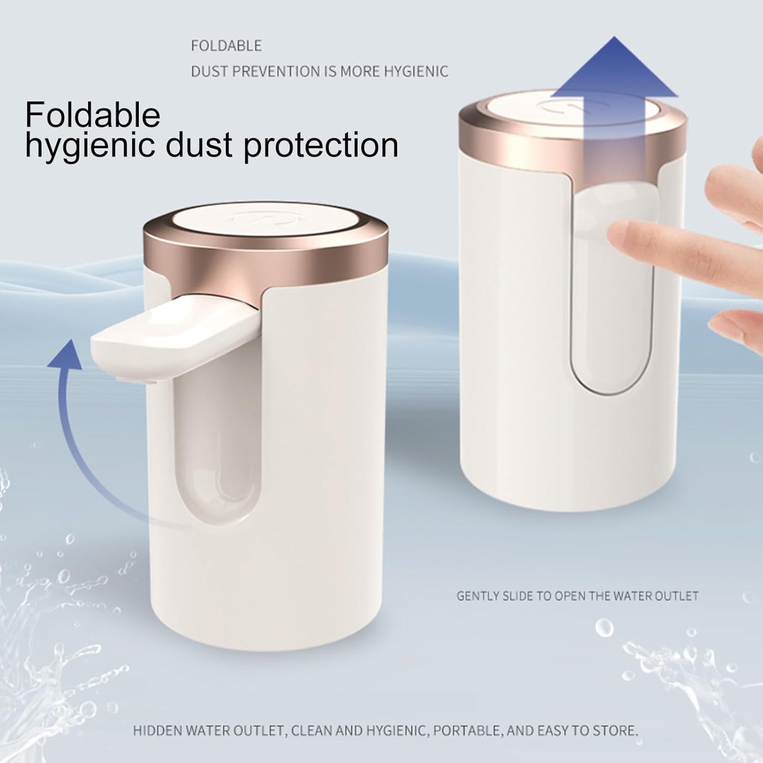 Usb Rechargeable Automatic Water Dispenser For 20 Litre Bottle (1 Pc) Wukusy