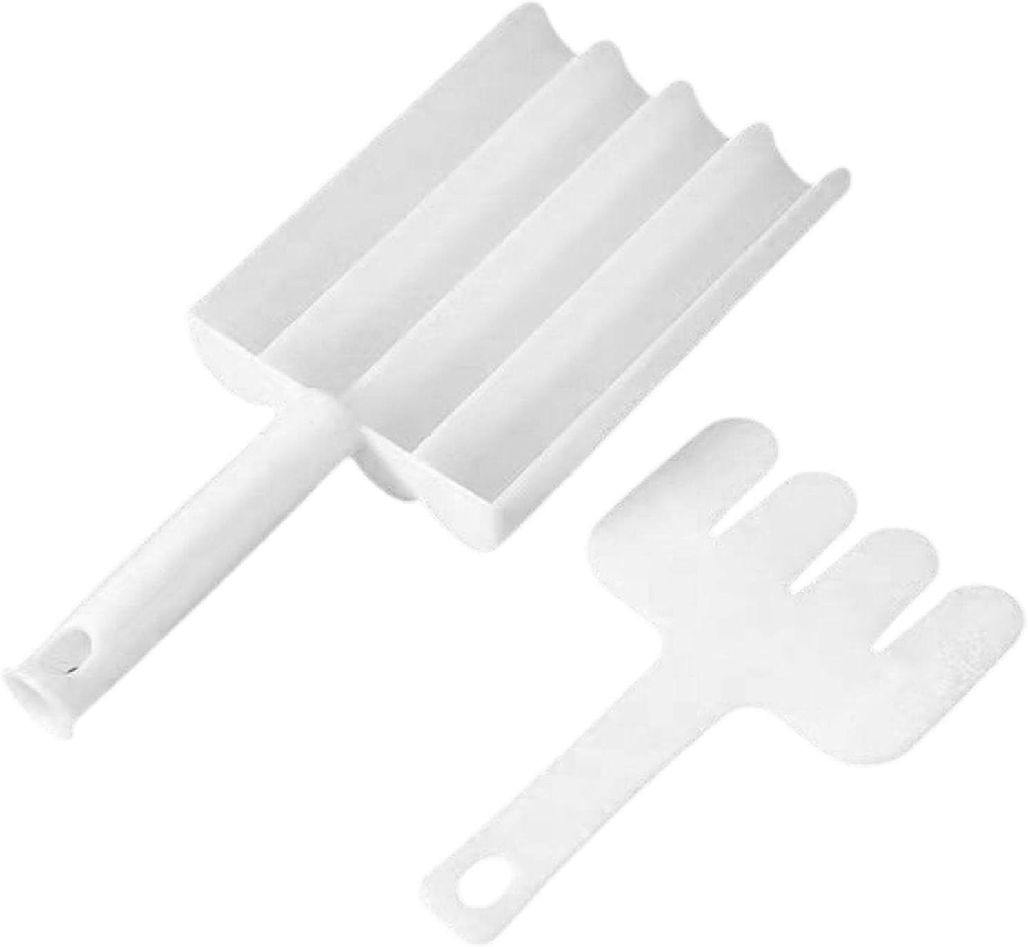 5913a Small Multifunction Fritters Maker - Creative Fritters Scoop Multi-function Ball Maker  Portable Maker For Making Cake Balls Ice Cream Spoon Doughnut Hand Cutting Scoop(2pc Set) Wukusy