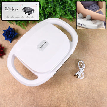 4 Heads Massage Gun Machine For Pain Relief Wukusy