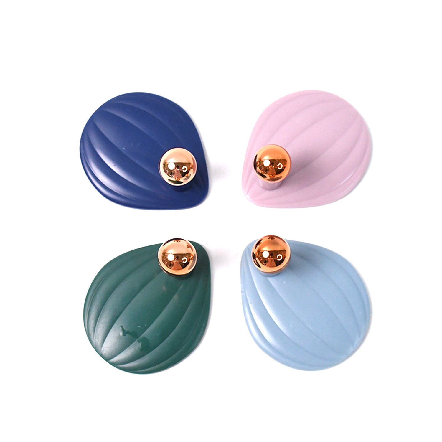 Self Adhesive Wall Hooks Waterproof Adhesive Sticky Stylish Hooks (4 Pc) Wukusy