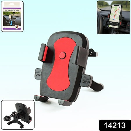 Premium Easy One Touch Car Mobile Holder Mount (1 Pc) Wukusy