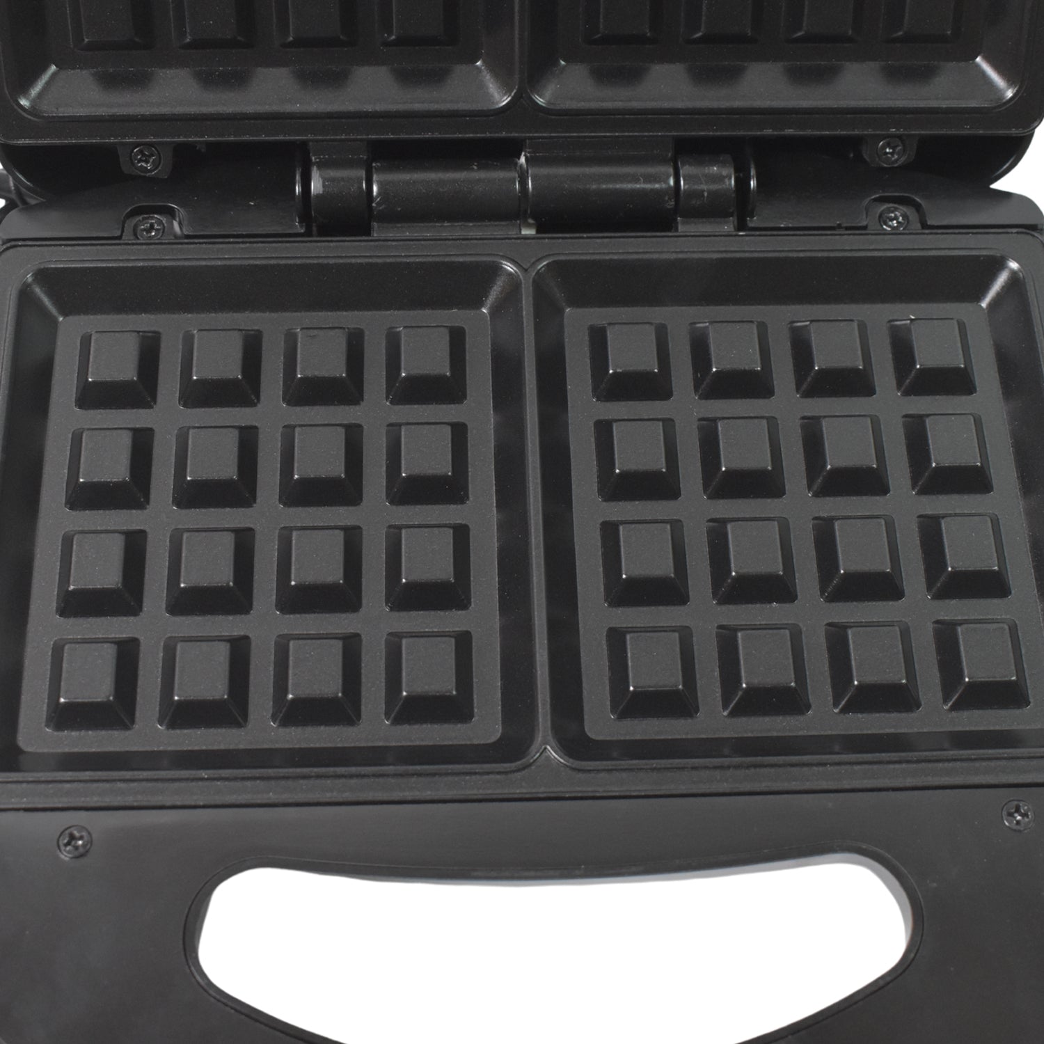 2817 Waffle Maker Makes 2 Square Shape Waffles Non-stick Plates Easy To Use With Indicator Lights Wukusy