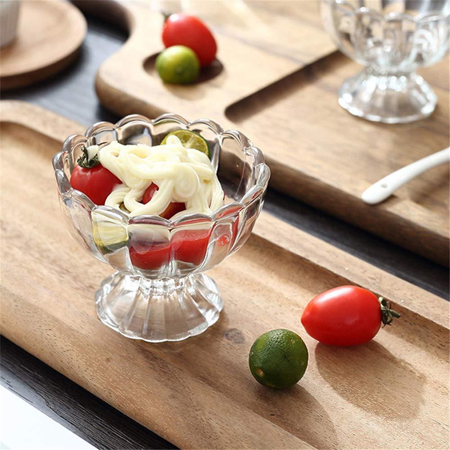 0091c Serving Dessert Bowl Ice Cream Salad Fruit Bowl - 6pcs Serving Dessert Bowl Ice Cream Salad Fruit Bowl - 6pcs Wukusy
