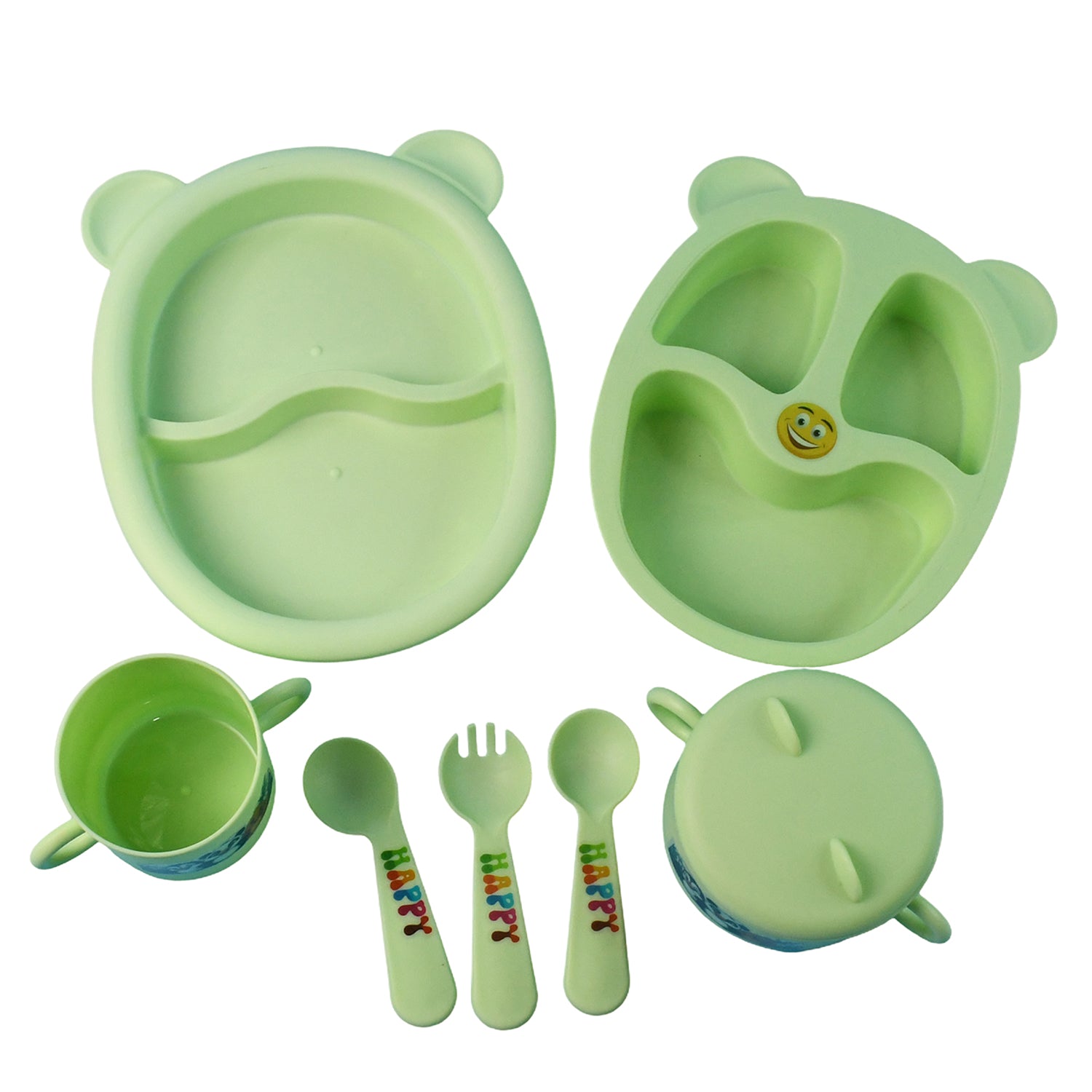 Kids Feeding Dinner (8 Pc Set) Wukusy