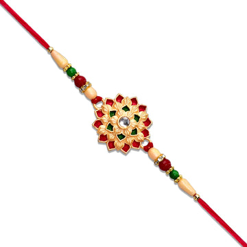 Flower Design Rakhi Wukusy