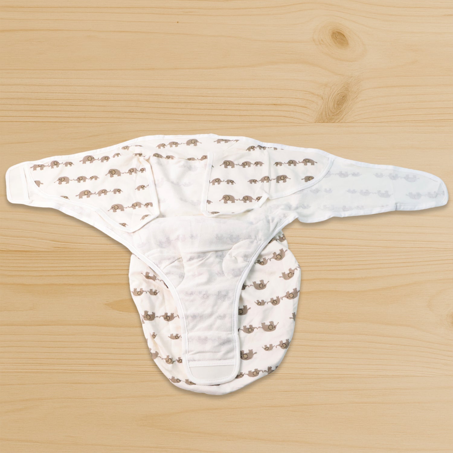 Soft Cotton Adjustable Baby Swaddle Wrap For Newborns (1 Pc) Wukusy