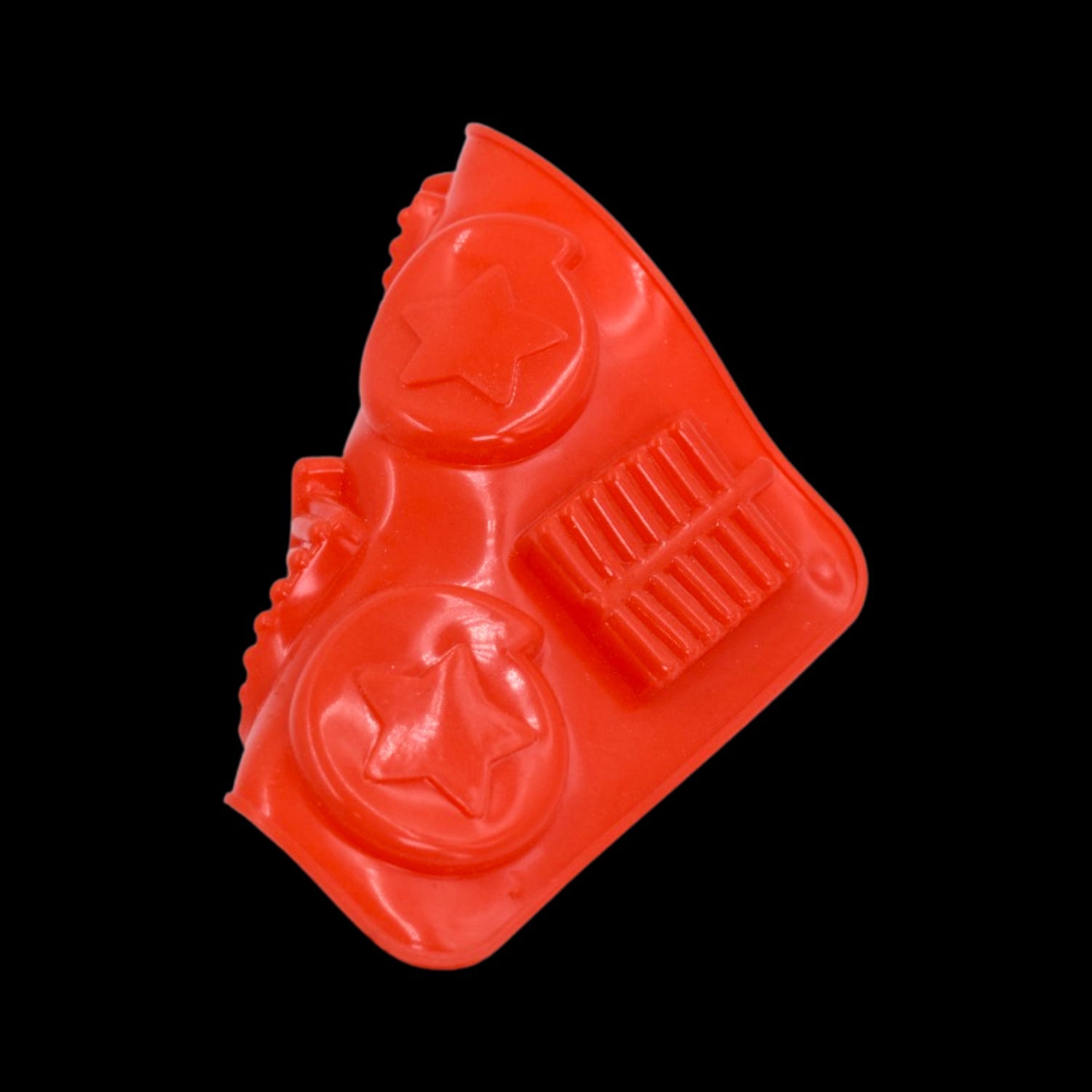 4882 6cavity Chocolate Mould Tray  Cake Baking Mold  Flexible Silicon Ice Cupcake Making Tools Wukusy
