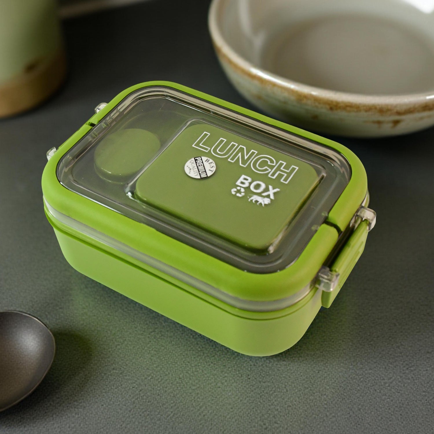 Magic Lunch Box With Leakproof Compartments (1 Pc) Wukusy