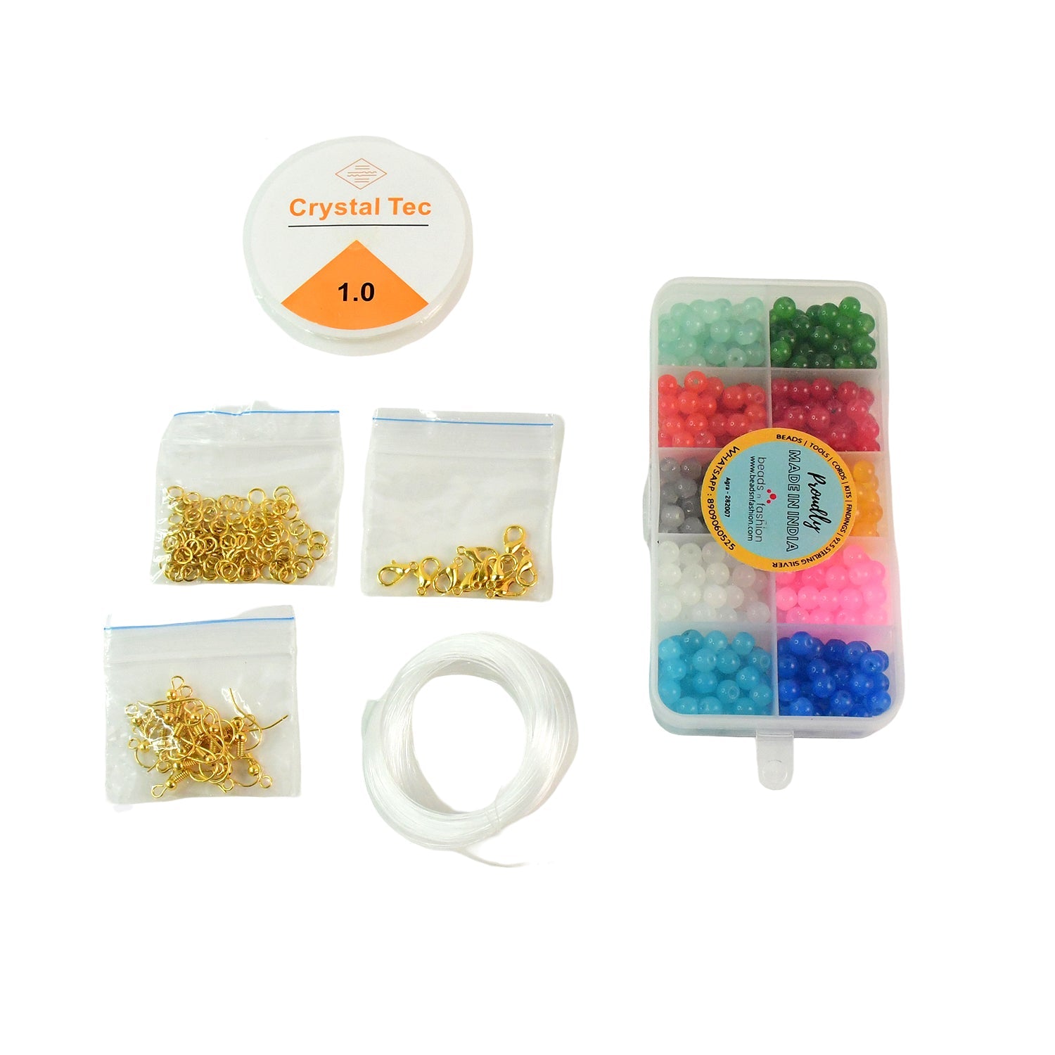 Premium Diy Jewellery Making Kit (1 Set) Wukusy