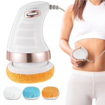 7293 Body Massager Shaping Machine  Body Sculpting Massager With 3 Washable Pads Adjustable Speeds  Electric Handheld Massager For Belly Waist Legs Arms Butt (1 Pc) Wukusy
