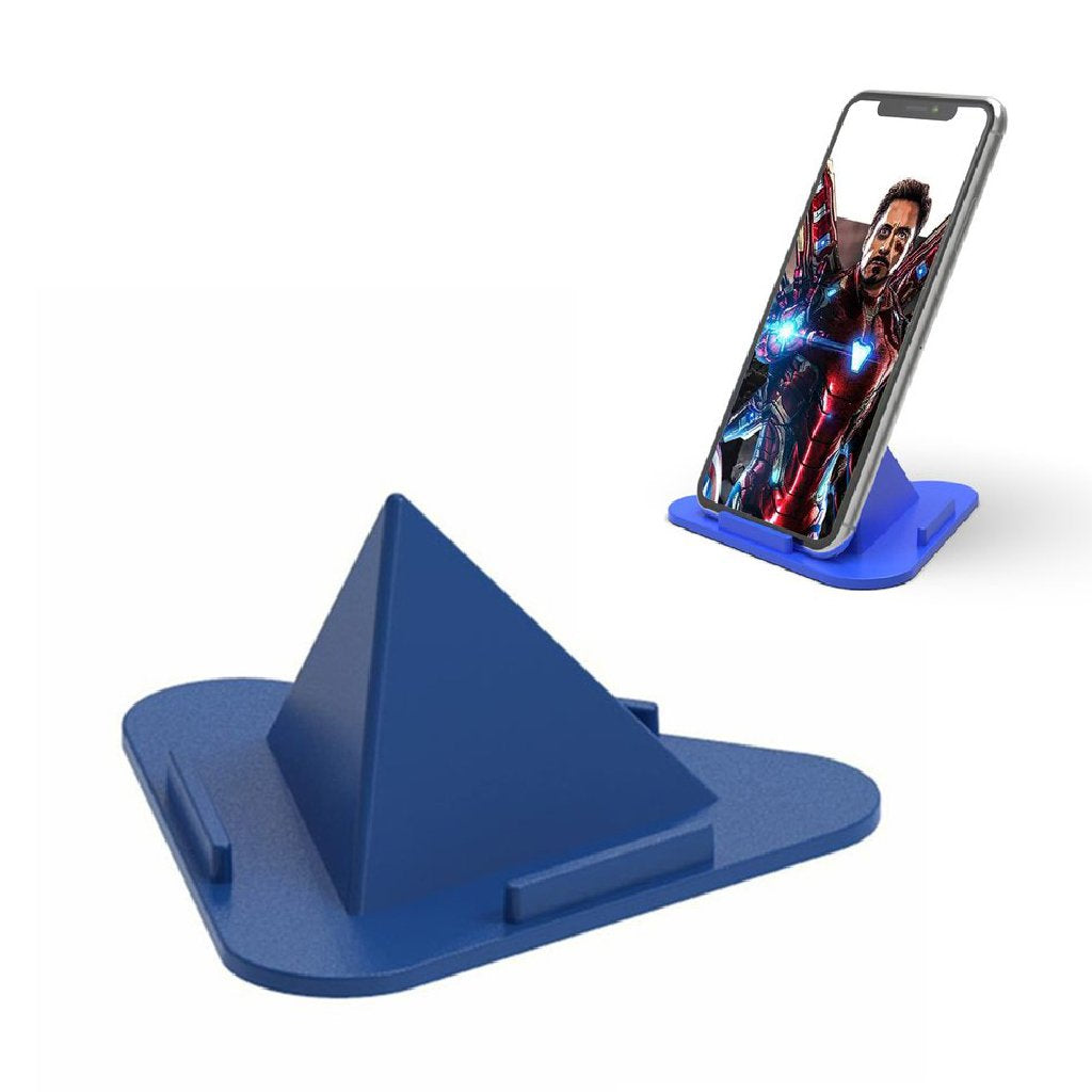 4640 Universal Portable Three-sided Pyramid Shape Mobile Holder Stand Wukusy