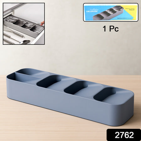 2762 1 Pc Cutlery Tray Box Used For Storing Cutlery Items And Stuffs Easily And Safely. Wukusy