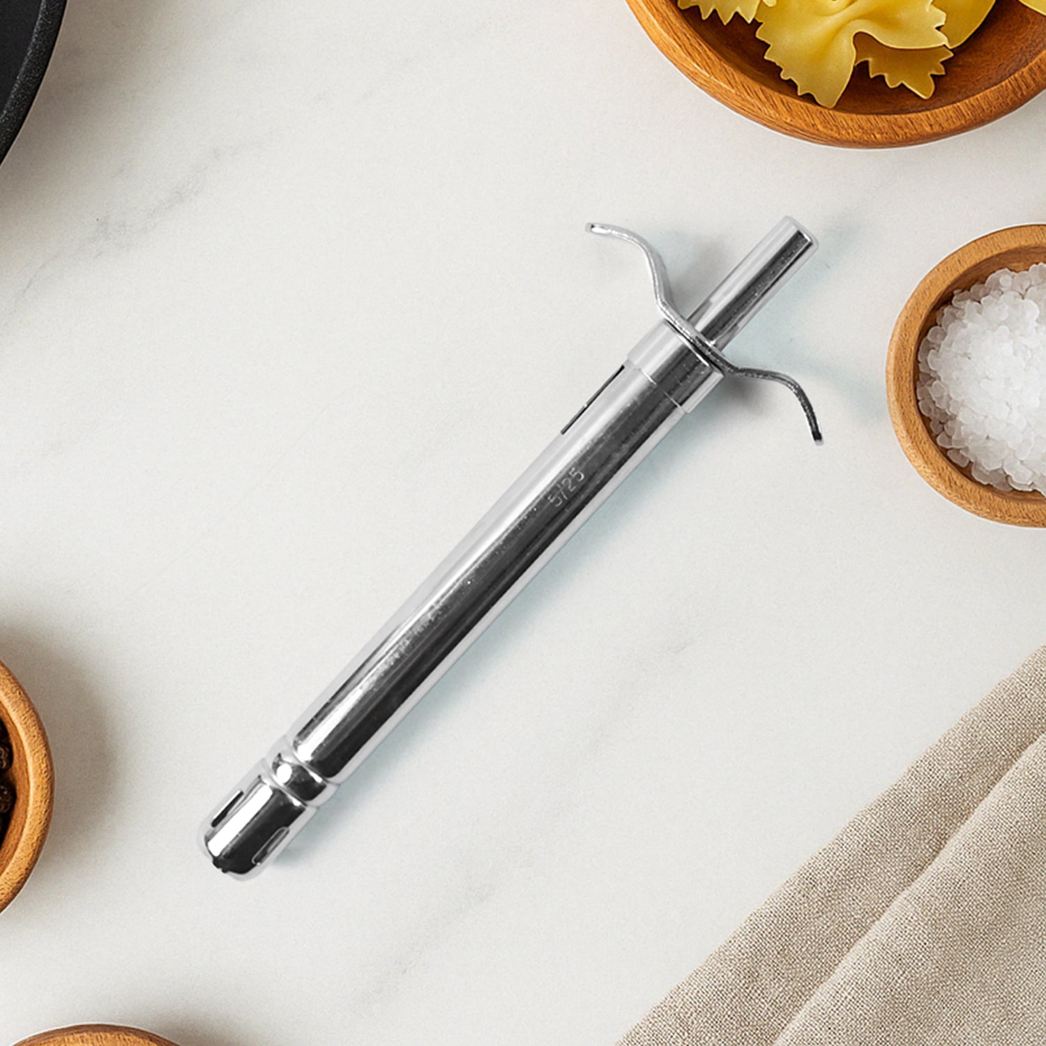 Apex Majestic Stainless Steel Gas Lighter Wukusy