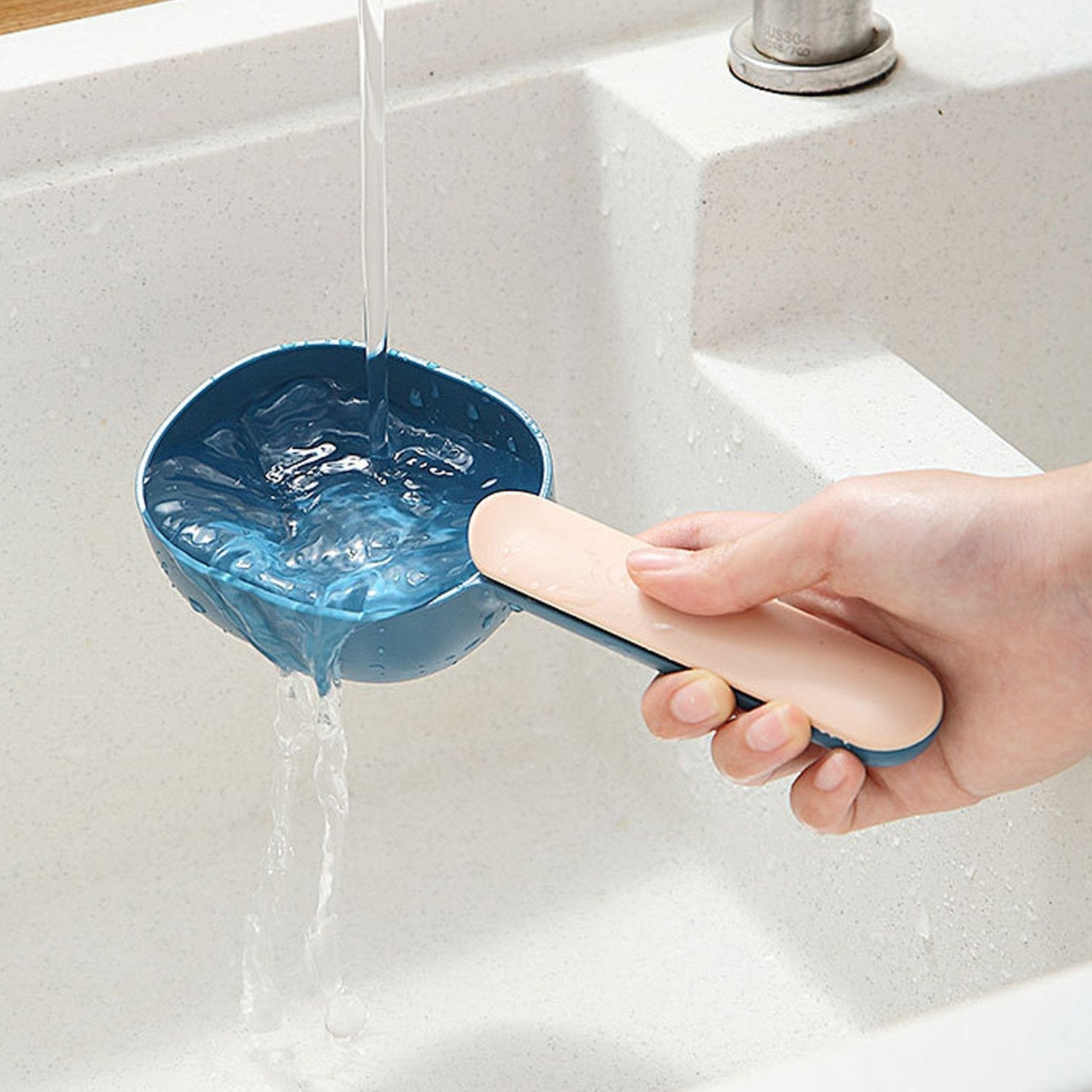 2557 Handle Clip Function Design Abs Food-grade Materials Pet Food Shovel Wukusy