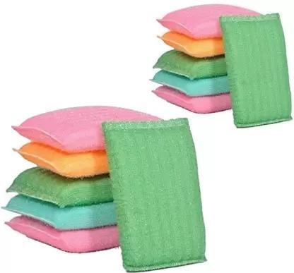 2385 Scratch Proof Kitchen Utensil Scrubber Pad (Pack Of 12) Wukusy