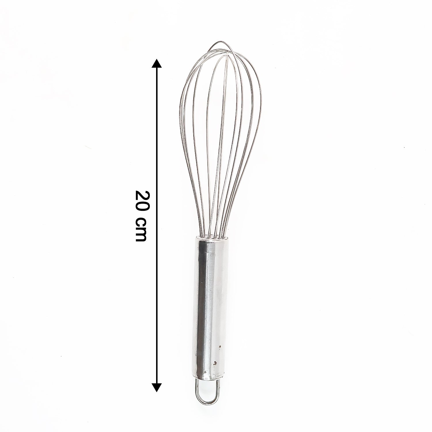 Small Stainless Steel Balloon Whisk (20cm  1 Pc) Wukusy