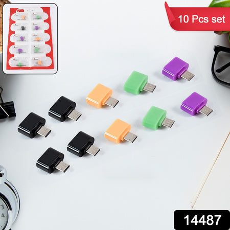 Micro Usb Otg Adapter Converter (10 Pcs Set) Wukusy