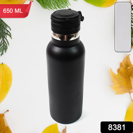 Water Bottle For Kids  Insulated Stainless Steel Bottle (650 Ml  1 Pc) Wukusy