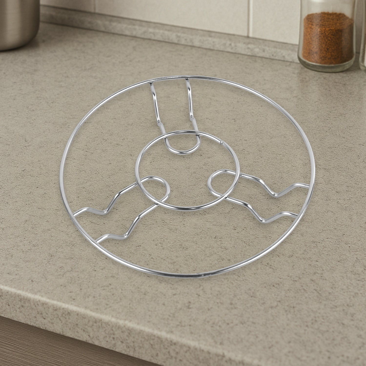 Apex Stainless Steel Wire Hotmate Trivet Stand Set Of 3 Wukusy
